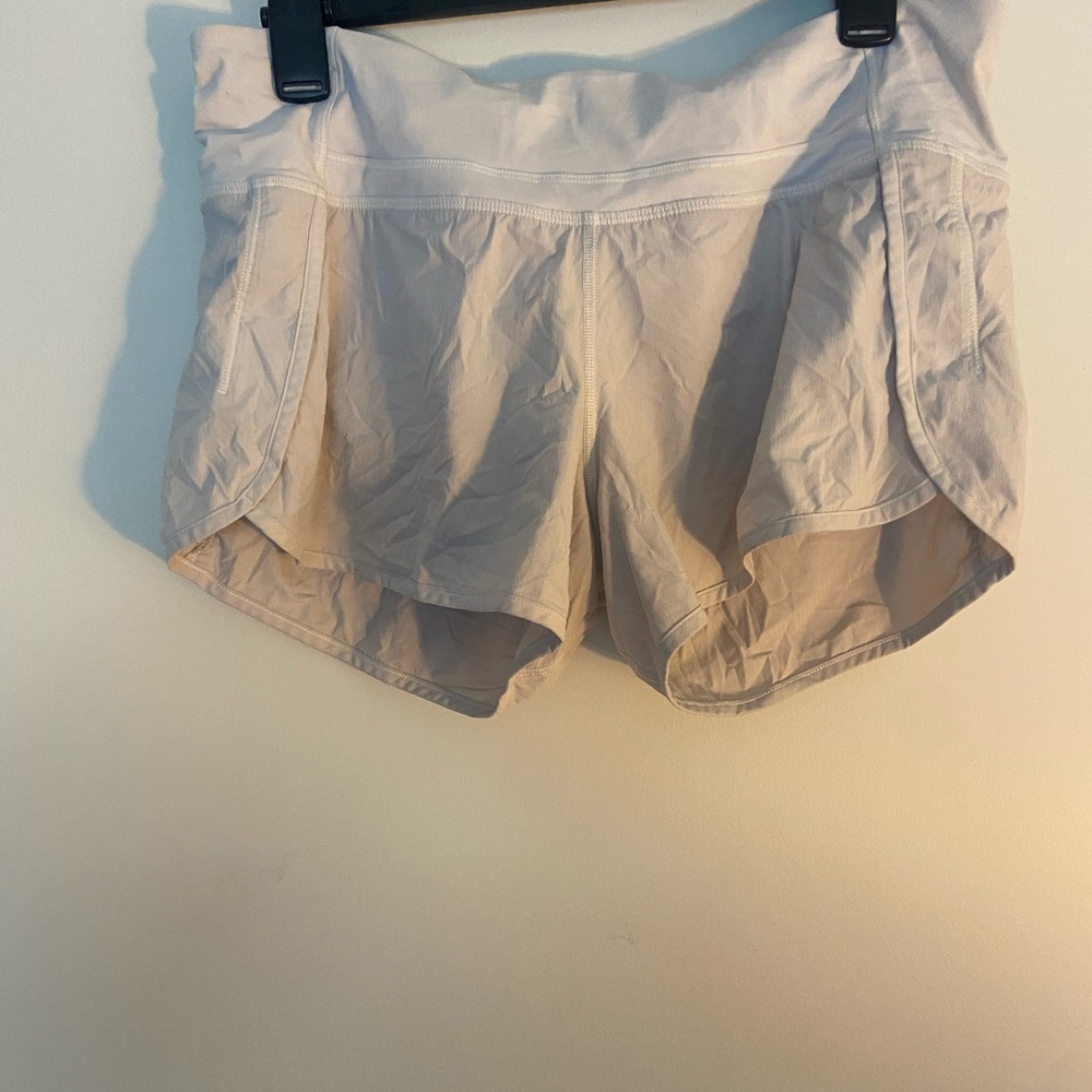 lululemon shorts size 8 white